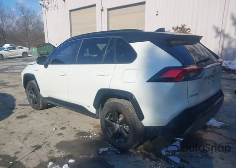 2020 Toyota Rav4 Hybrid Xse z USA, uszkodzony, nr VIN 2T3EWRFV8LW071975